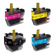 Brother LC3619XL Set 4-pack (BK/M/C/Y). Kompatibla (ej Brother original) bläckpatroner. LC3617. Fri frakt.
