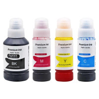 Epson 104 Set BK/C/M/Y. Kompatibla (ej Epson original) bläckpatroner. TC13T00P140, C13T00P240, C13T00P340, C13T00P440. Fri frakt.