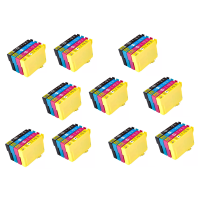 Epson 604 XL Set 10-pack (BK/C/M/Y). Kompatibla (ej Epson original) bläckpatroner. Fri frakt. 
