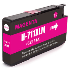 HP 711 Magenta. Kompatibel (ej HP original) bläckpatron. Fri frakt.
