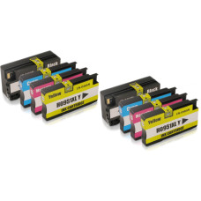 HP 950 951 XL Dubbelt Set (Svart/Cyan/Magenta/Gul). Kompatibla (ej HP original) bläckpatroner. Fri frakt! HP 950 951 XL Dubbelt Set (Svart/Cyan/Magenta/Gul). Kompatibla (ej HP original) bläckpatroner. Fri frakt!