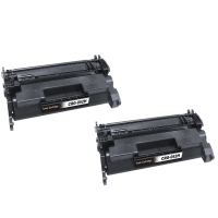 Canon 052H Svart 2-pack (18000 sidor). Kompatibla Tonerkassetter (ej Canon original). Canon 052. Fri frakt.