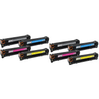 HP 201X Dubbelt Set (CF400X + CF401X + CF402X + CF403X) 19400 sidor. Kompatibla (ej HP original) tonerkassetter. 201A, CF400A, CF401A, CF402A, CF403A. Fri Frakt!