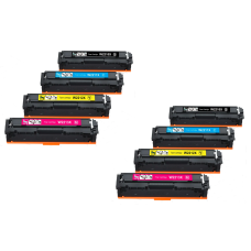 HP 207X Dubbelt Set med  chip (W2210X + W2211X + W2212X + W2213X) 21000 sidor. Kompatibla (ej HP original) tonerkassetter. 207A, W2210A, W2211A, W2212A, W2213A. Fri Frakt!