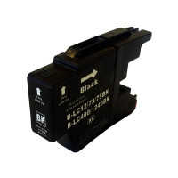 Brother LC1240 / LC1280 XL Svart 30 ml. Kompatibel (ej Brother original) bläckpatron. Fri frakt.