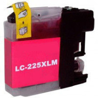 Brother LC225 Magenta XL 15 ml kompatibel ersättningspatron (ej Brother original). Fri frakt!