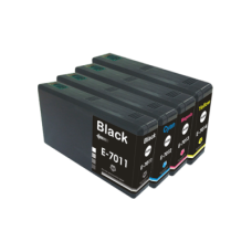 Epson T7011, T7012, T7013, T7014 Set. Bulkförpackning. Kompatibel (ej Epson original) bläckpatron. T7021, T7022, T7023, T7024. Fri frakt! 