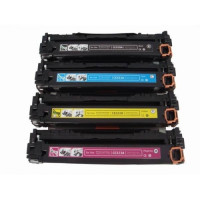 HP 128A / CF371AM Set  (CE320 + CE321A + CE322A + CE323A) 7800 sidor. Tonerkassetter kompatibla (ej HP Original). Fri frakt. HP 128A / CF371AM Set  (CE320 + CE321A + CE322A + CE323A) 7800 sidor. Tonerkassetter kompatibla (ej HP Original). Fri frakt.