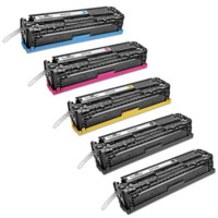 HP CF210A / 131A Set Plus BK (2 x CF210X + CF211A + CF212A + CF213A) 9800 sidor. Tonerkassetter kompatibla (ej HP Original). Fri frakt. HP CF210A / 131A Set Plus BK (2 x CF210X + CF211A + CF212A + CF213A) 9800 sidor. Tonerkassetter kompatibla (ej HP Original). Fri frakt.