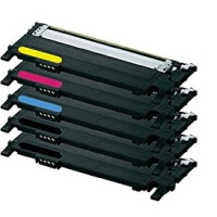 Samsung CLT-P4092C Set Plus BK (2xBK/C/M/Y) 6000 sidor. Kompatibla (ej Samsung original) tonerkasetter. Fri frakt.